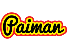 Paiman flaming logo