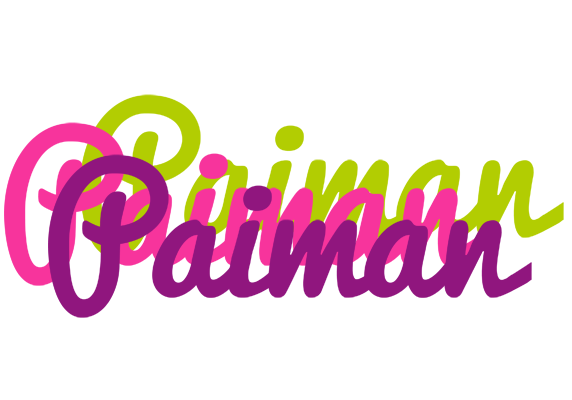 Paiman flowers logo