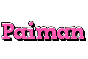 Paiman girlish logo