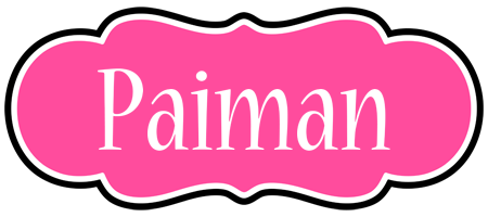 Paiman invitation logo