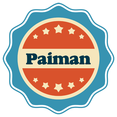Paiman labels logo