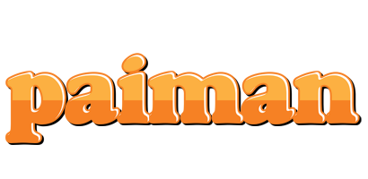 Paiman orange logo