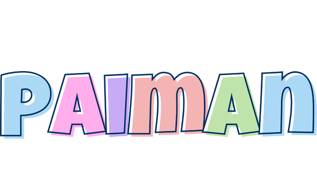 Paiman pastel logo