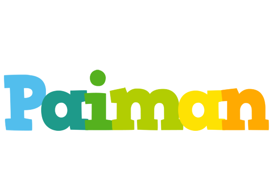 Paiman rainbows logo