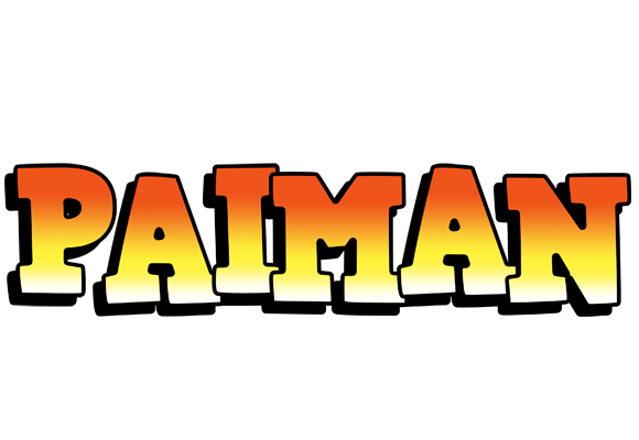 Paiman sunset logo