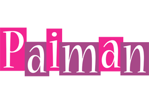 Paiman whine logo