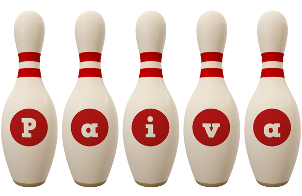 Paiva bowling-pin logo