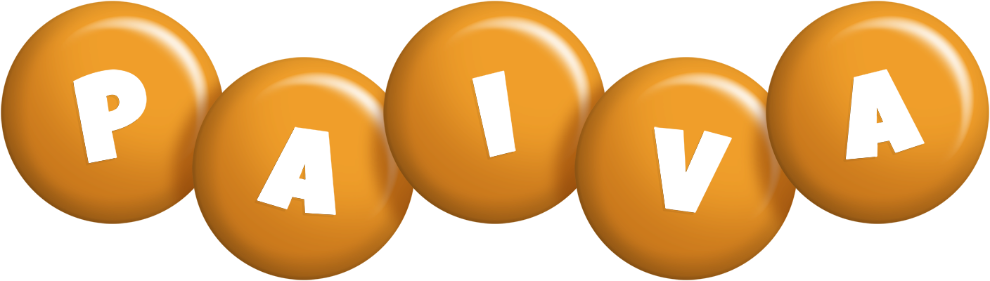 Paiva candy-orange logo