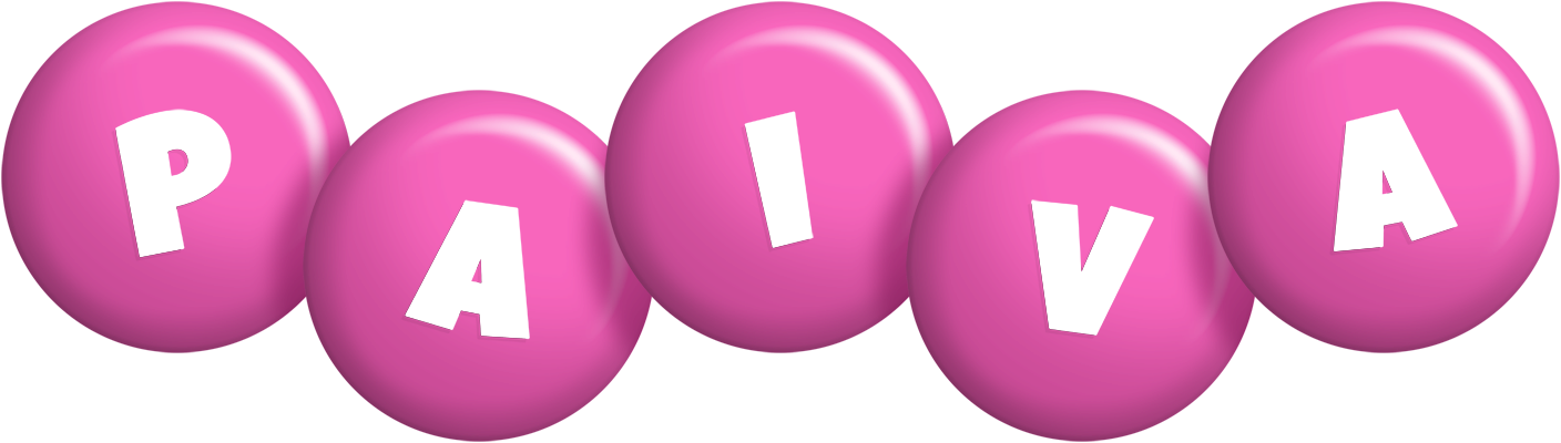 Paiva candy-pink logo