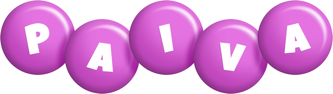 Paiva candy-purple logo