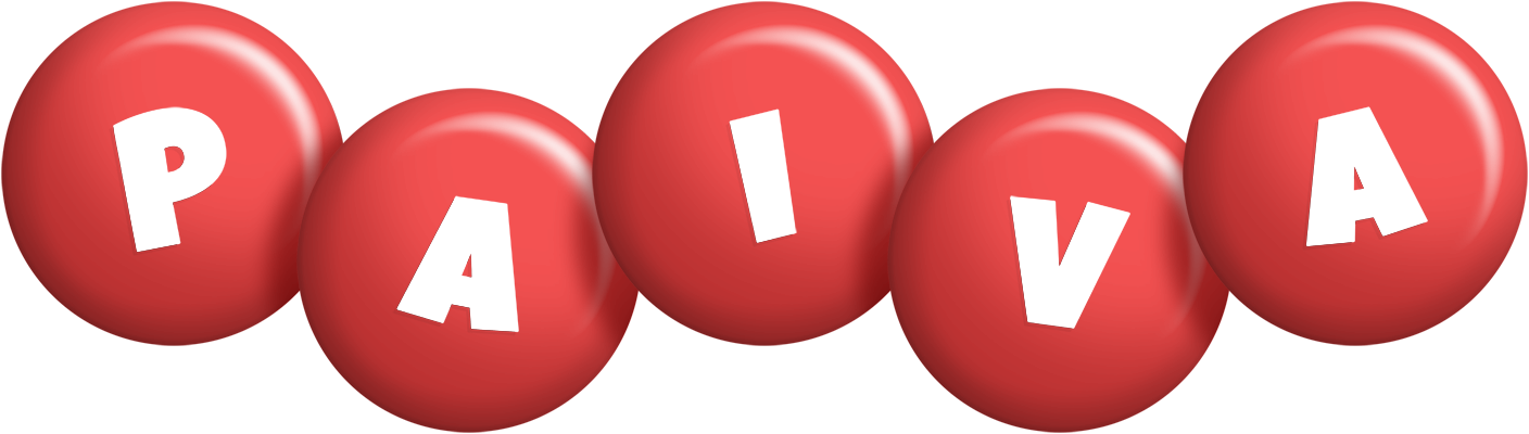 Paiva candy-red logo