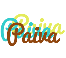 Paiva cupcake logo