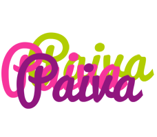 Paiva flowers logo