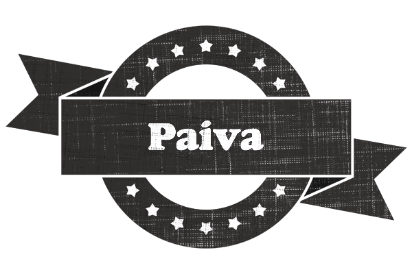 Paiva grunge logo