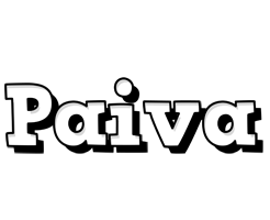 Paiva snowing logo