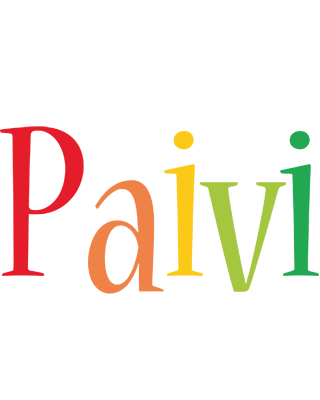Paivi birthday logo