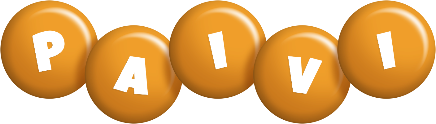 Paivi candy-orange logo