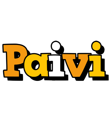 Paivi cartoon logo
