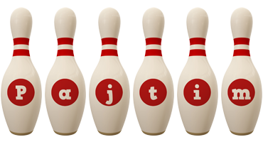 Pajtim bowling-pin logo