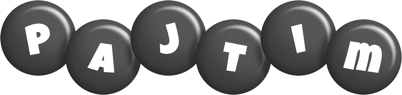 Pajtim candy-black logo