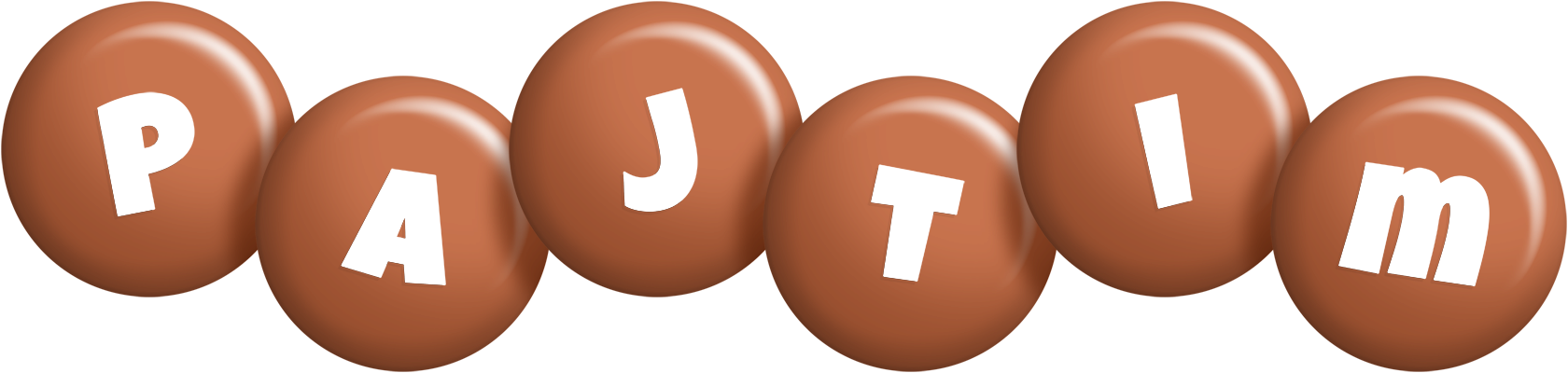 Pajtim candy-brown logo