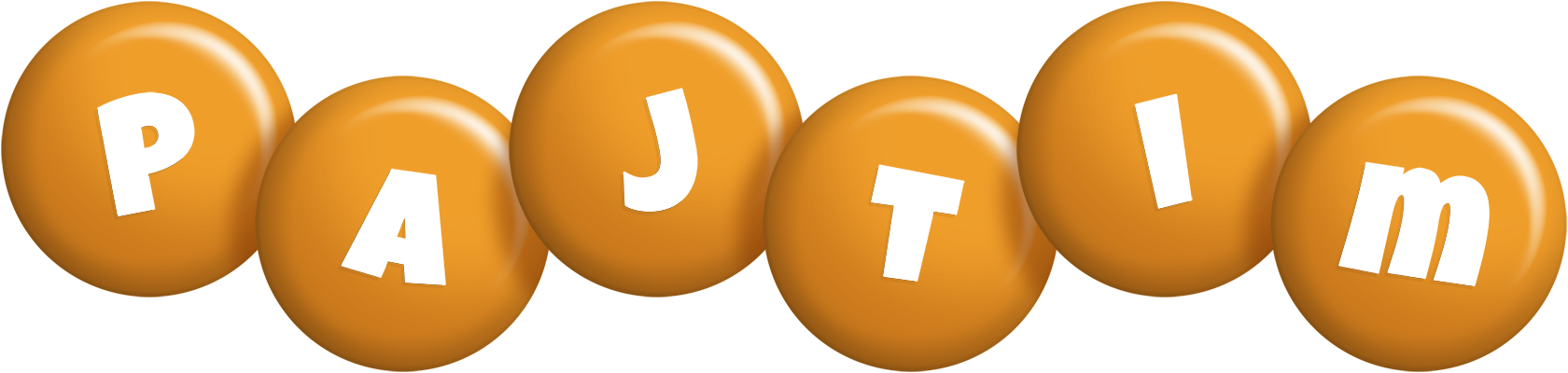 Pajtim candy-orange logo