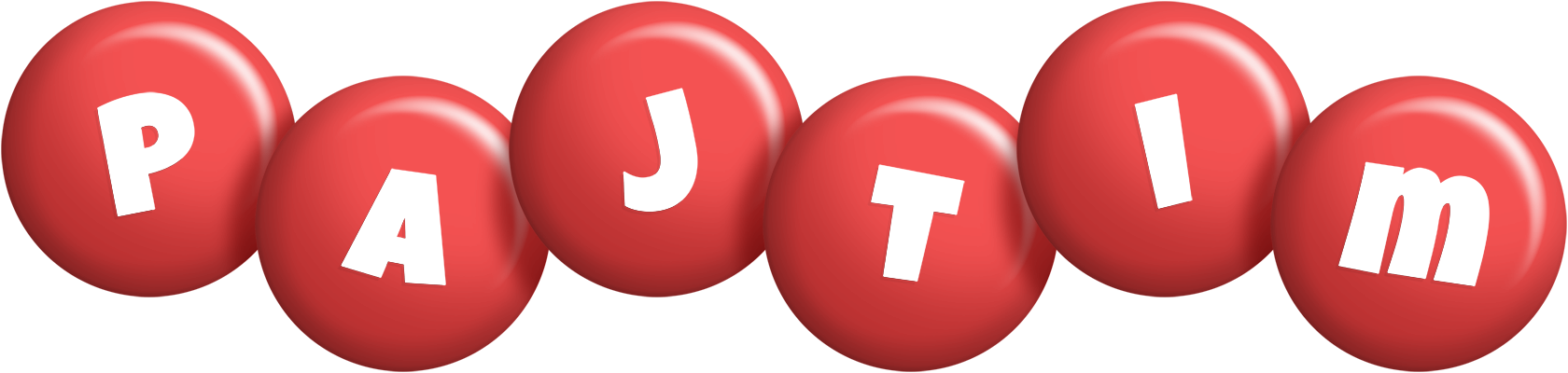 Pajtim candy-red logo