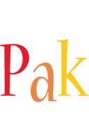 Pak birthday logo