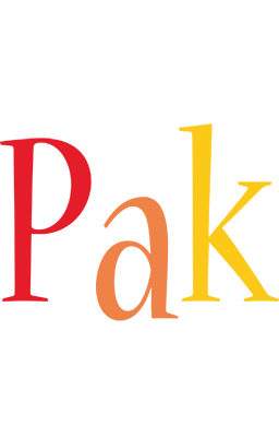Pak birthday logo