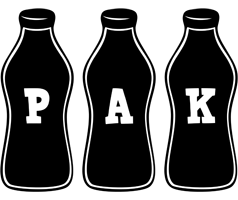 Pak bottle logo