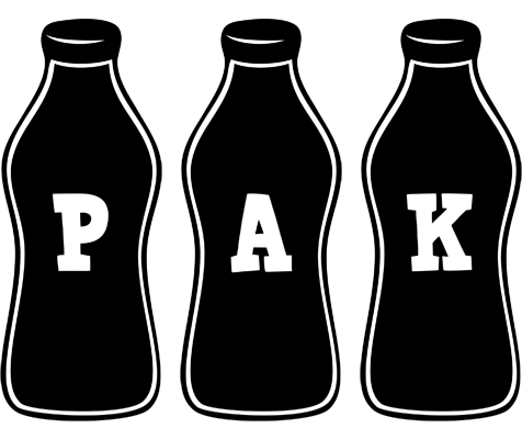 Pak bottle logo
