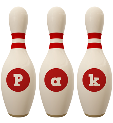 Pak bowling-pin logo