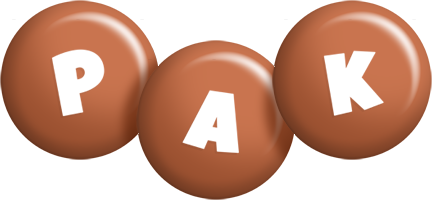 Pak candy-brown logo