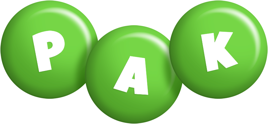Pak candy-green logo
