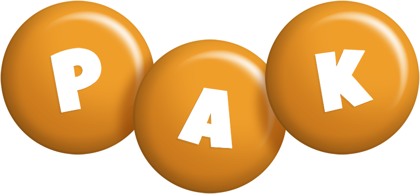 Pak candy-orange logo