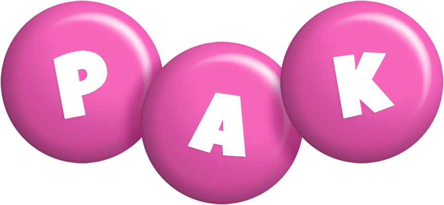 Pak candy-pink logo