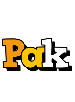 Pak cartoon logo