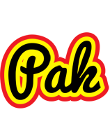 Pak flaming logo