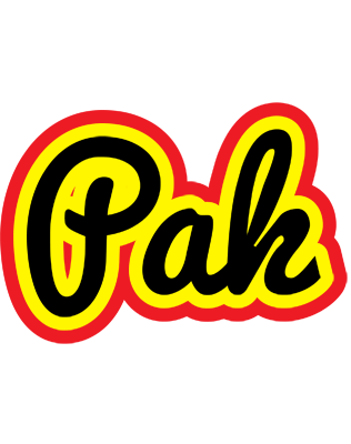 Pak flaming logo