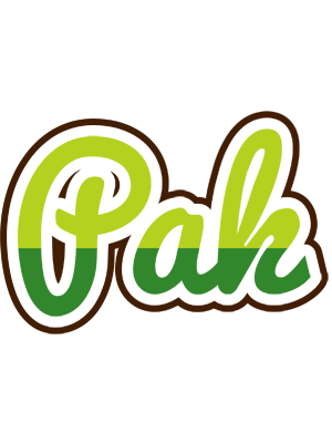 Pak golfing logo