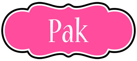 Pak invitation logo