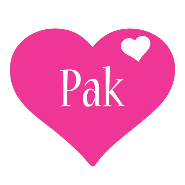Pak love-heart logo