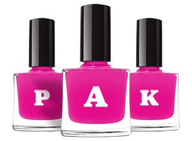 Pak nails logo