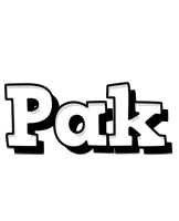 Pak snowing logo