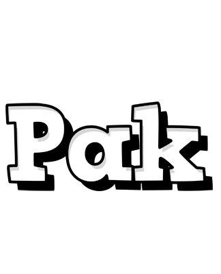 Pak snowing logo