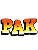 Pak sunset logo