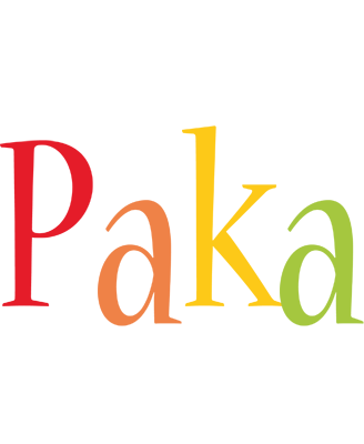 Paka birthday logo