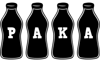 Paka bottle logo