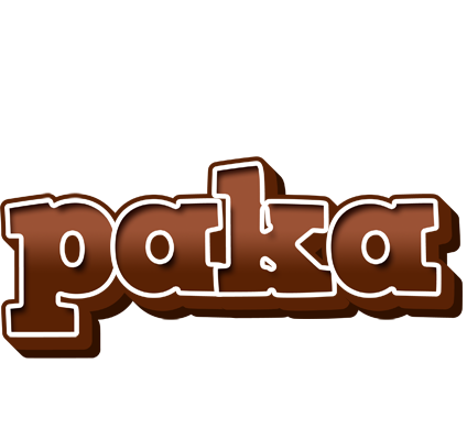 Paka brownie logo