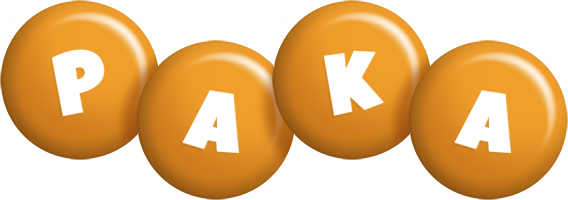 Paka candy-orange logo